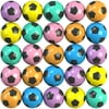 Bouncy Balls Bulk Little Soccer Ball for Kids and Gumball Machine 50 pcs 32 mm 1.26”