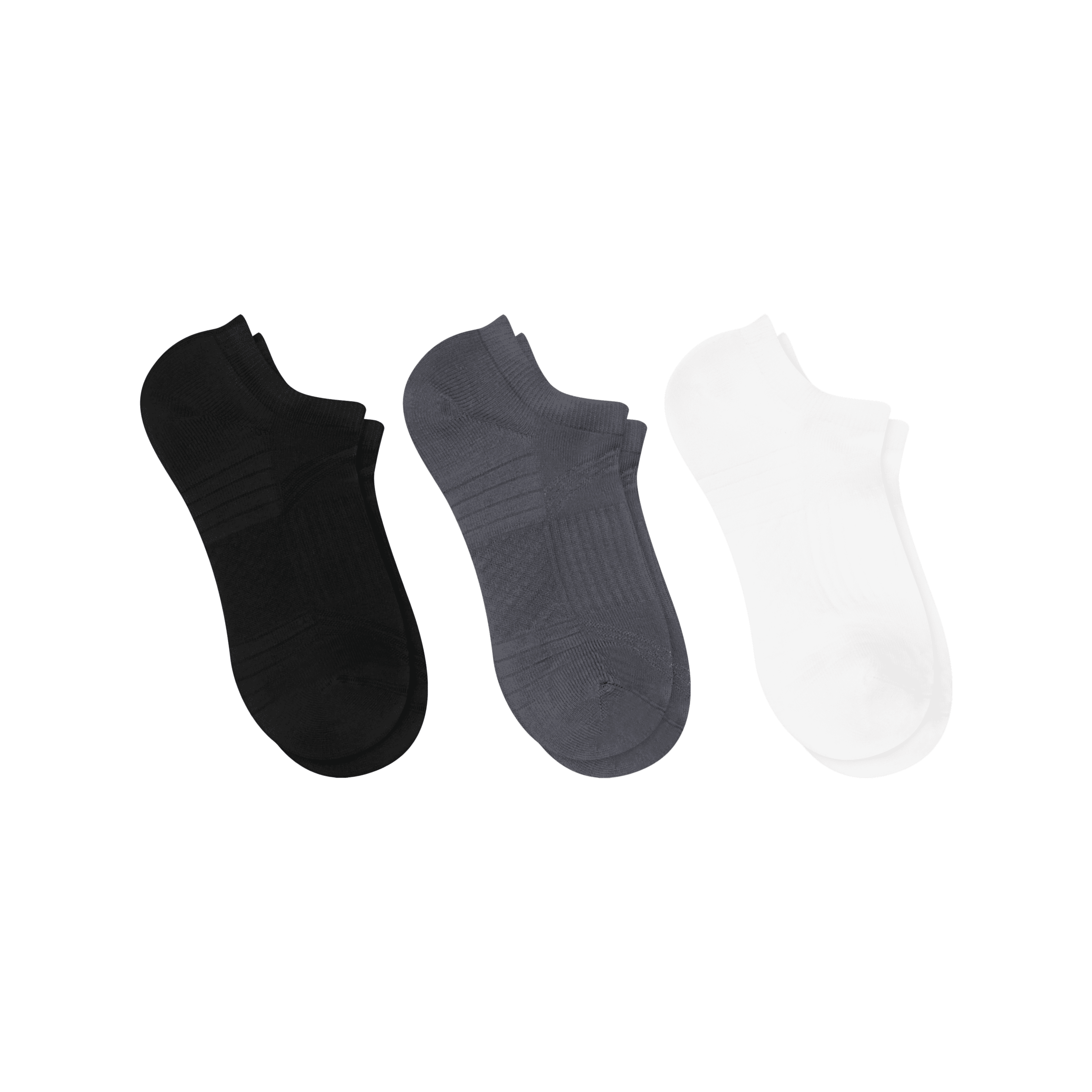 Hanes Womens No-Show Socks, 3 Pairs, Moves Impact Zone Cushioned Athletic Socks for Women