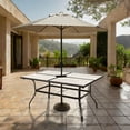 thumbnail image 5 of Four Seasons Courtyard Brookfield Porcelain Top Outdoor Dining Table, 5 of 7