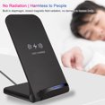 thumbnail image 3 of Mistaha 15W Wireless Charger Vertical Wireless Fast Charging Stand Qi-enabled Replacement for iPhone 12 11, 3 of 8