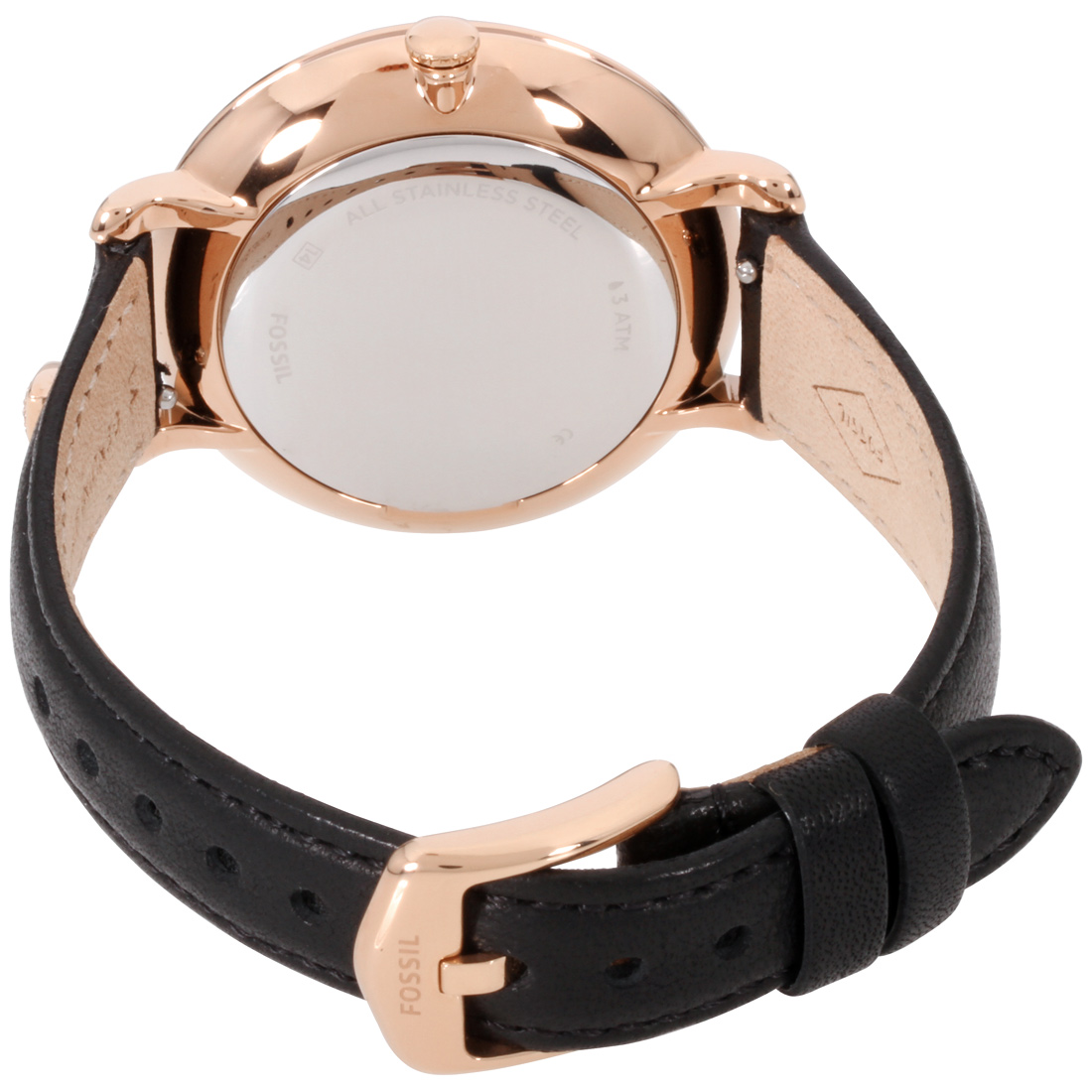 Pearl Dial Leather Strap Ladies 
