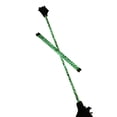 thumbnail image 3 of Z-Stix Professional Juggling Flower Sticks-Devil Sticks and 2 Hand Sticks, High Quality, Beginner Friendly - Animal Series (Banshee, Black/Glow in the Dark Zebra), 3 of 4