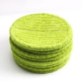 thumbnail image 2 of Chiffon de Vadrouille Vert Rond Enveloppant 16 cm Chiffon de Rechange pour Vadrouille Électrique 6 Pcs, 2 of 9