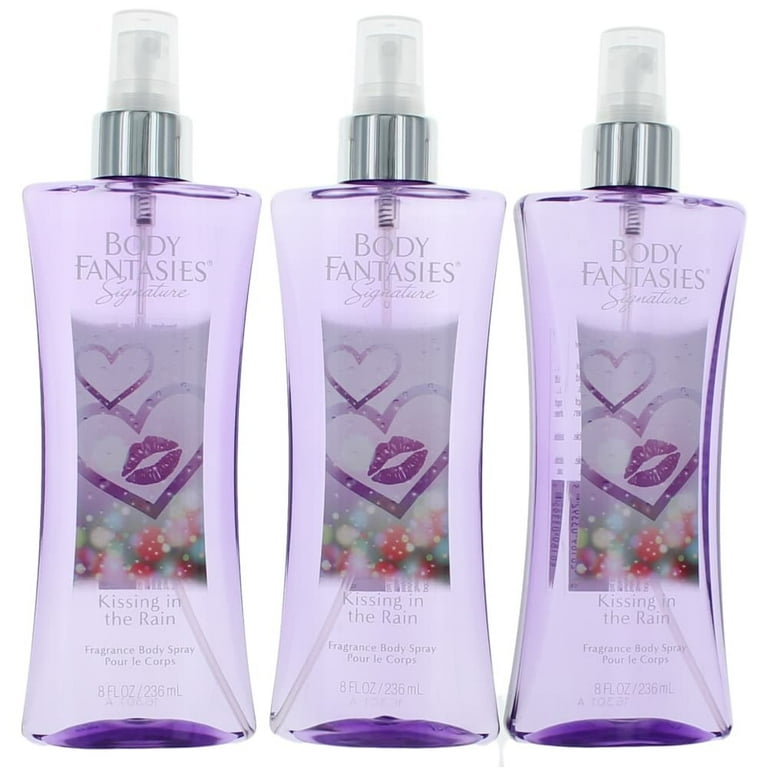 Body Fantasies Kissing In The Rain, Pack oz Vanilla Fragrance