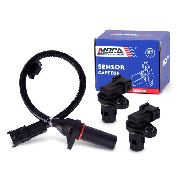MOCA AUTOPARTS 1x Crankshaft & 2x Camshaft Position Sensor Fit for 2011-2015 Hyundai Elantra 1.8L & 2014-2018 Hyundai Tucson 2.0L & 2014-2016 Kia Forte 1.8L 2.0L