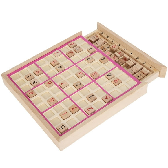Chess Game, Arithmetic Operations Intelligence Chess Toy Beech Wood with Manual for Kids Gifts