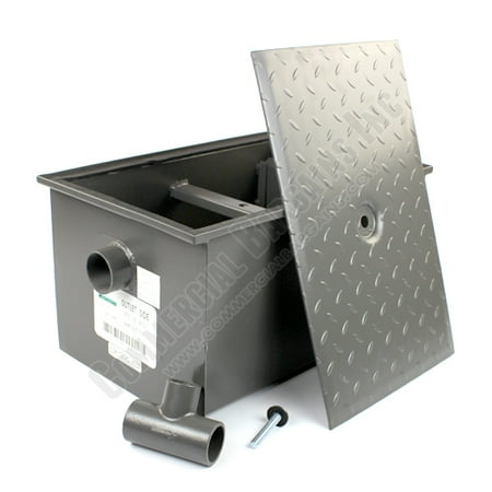 WentWorth 20 Pound Grease Trap Interceptor 10 GPM Gallons Per Minute WP-GT-10