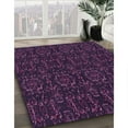 thumbnail image 2 of Ahgly Company Indoor Rectangle Patterned Purple Jam Purple Area Rugs, 4' x 6', 2 of 6