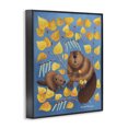 thumbnail image 3 of Stupell Industries Eclectic Beaver & Quaking Aspen Black Framed Giclee Art, 11 x 14, by Renee Thompson, 3 of 8