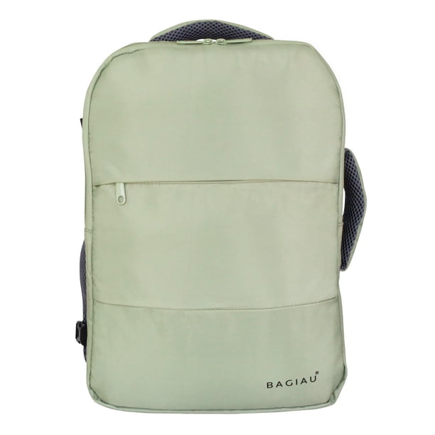 Mochila Para Viaje Impermeable BAGIAU 15.6'' Varios Colores verde claro 15