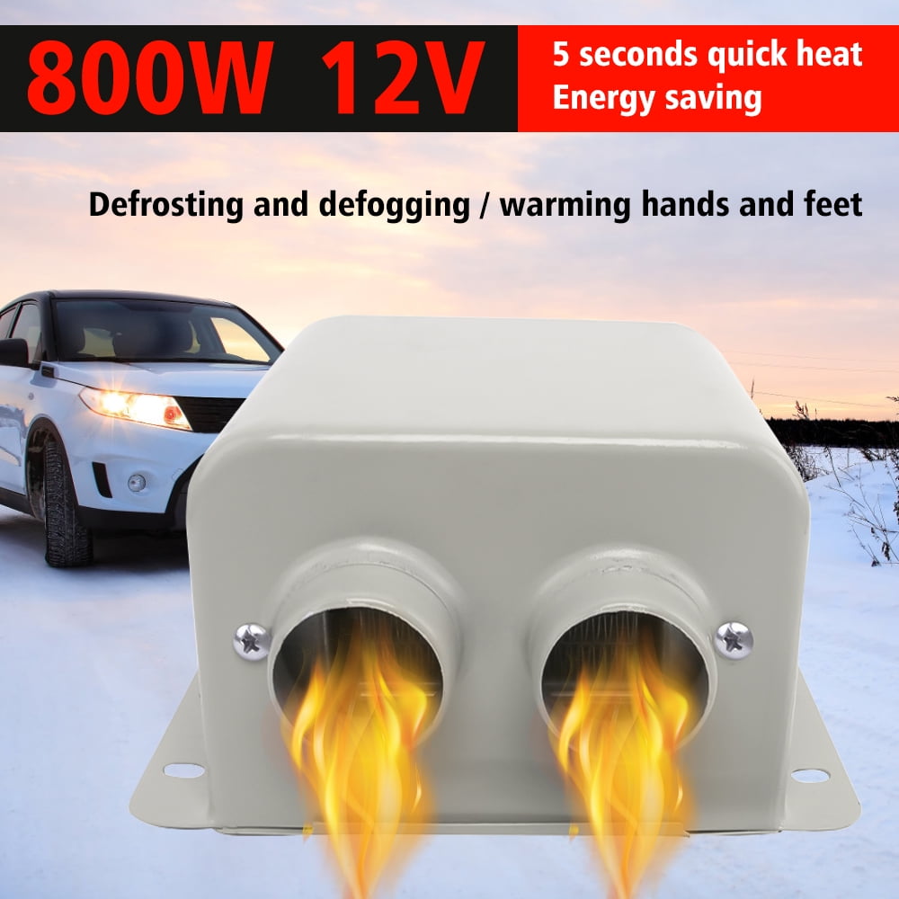 12V 800W Car Heater Kit High Power 5 Second Fast Heating Defrost for