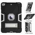 thumbnail image 7 of Dteck iPad Mini 5, Mini 4 Case, Shockproof [Full-Body] Hybrid 3-Layer Drop Protection Rugged Kickstand [HD Screen Protector] Cover For iPad Mini 5th 2019 / Mini 4th Gen 2015 7.9", Black+Gray, 7 of 7