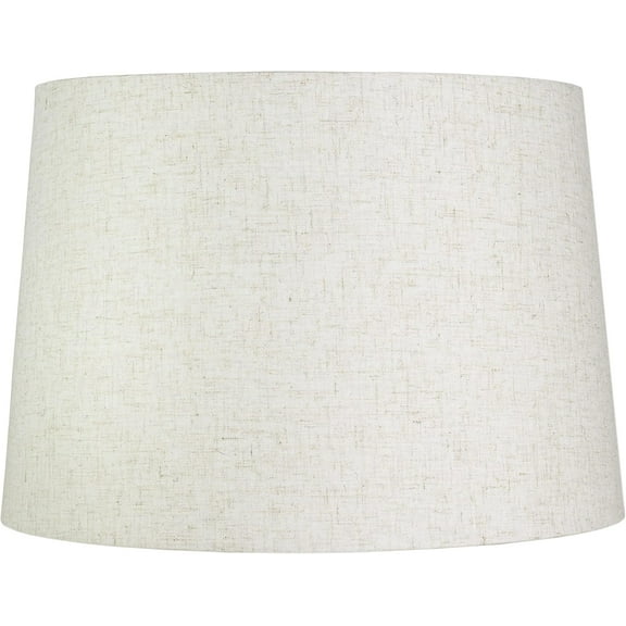 Urbanest French Drum Lampshade, 14-inch By 16-inch By 11-inch, Spider-washer Fitter (Cottage)