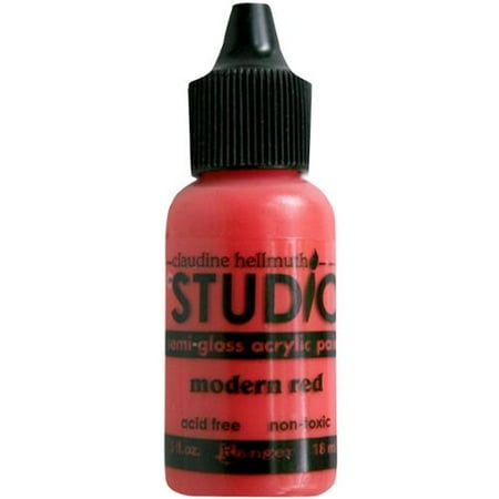 Claudine Hellmuth Studio Line Mini Paints .05 Ounces-Modern Red