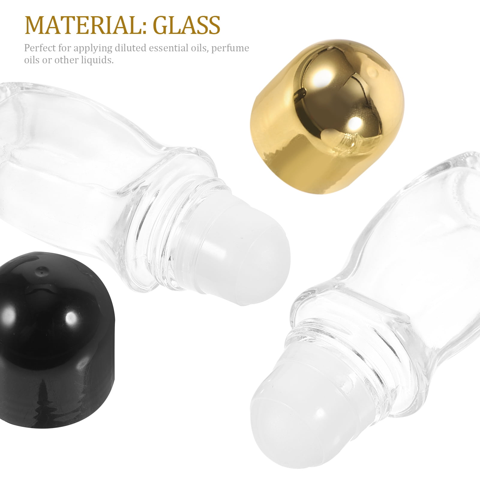 8 Pcs Roll-on Bottles Roller Bottles Travel?roller?bottles Empty?refillable?roller?bottle? Packaging Bottles