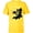 Yellow, variant on Star Wars Darth Vader Lightsaber Pose Grid Sketch - Short Sleeve T-Shirt for Kids - Customized-White
