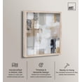 thumbnail image 2 of Neutral Nexus II Shadowbox Print Neutral Abstract Art by Art Remedy, Blonde Frame, 20 x 24, 2 of 6