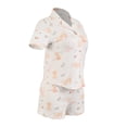 thumbnail image 3 of Set de Pijama Secret Treasures para Mujer, Camisera y Short sin Bolsas Blanco Talla M, 2 Piezas, 3 of 4