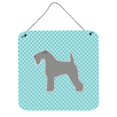 thumbnail image 1 of Caroline's Treasures Kerry Terrier - Tablero de ajedrez azul para colgar en la pared o en la puerta BB3692DS66, 6 x 6, multicolor Caroline's Treasures BB3692DS66, 1 of 1