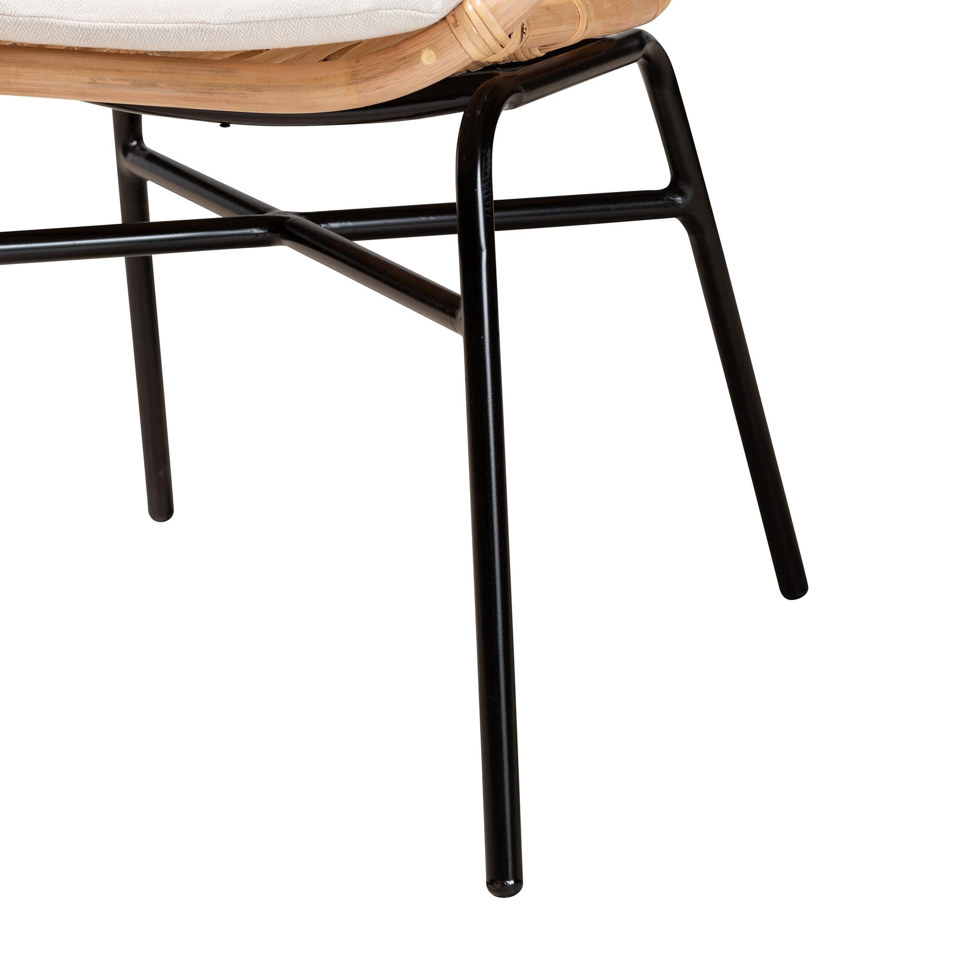 Bali & pari Caelia Rattan BOHO Dining Chair, Natural Brown
