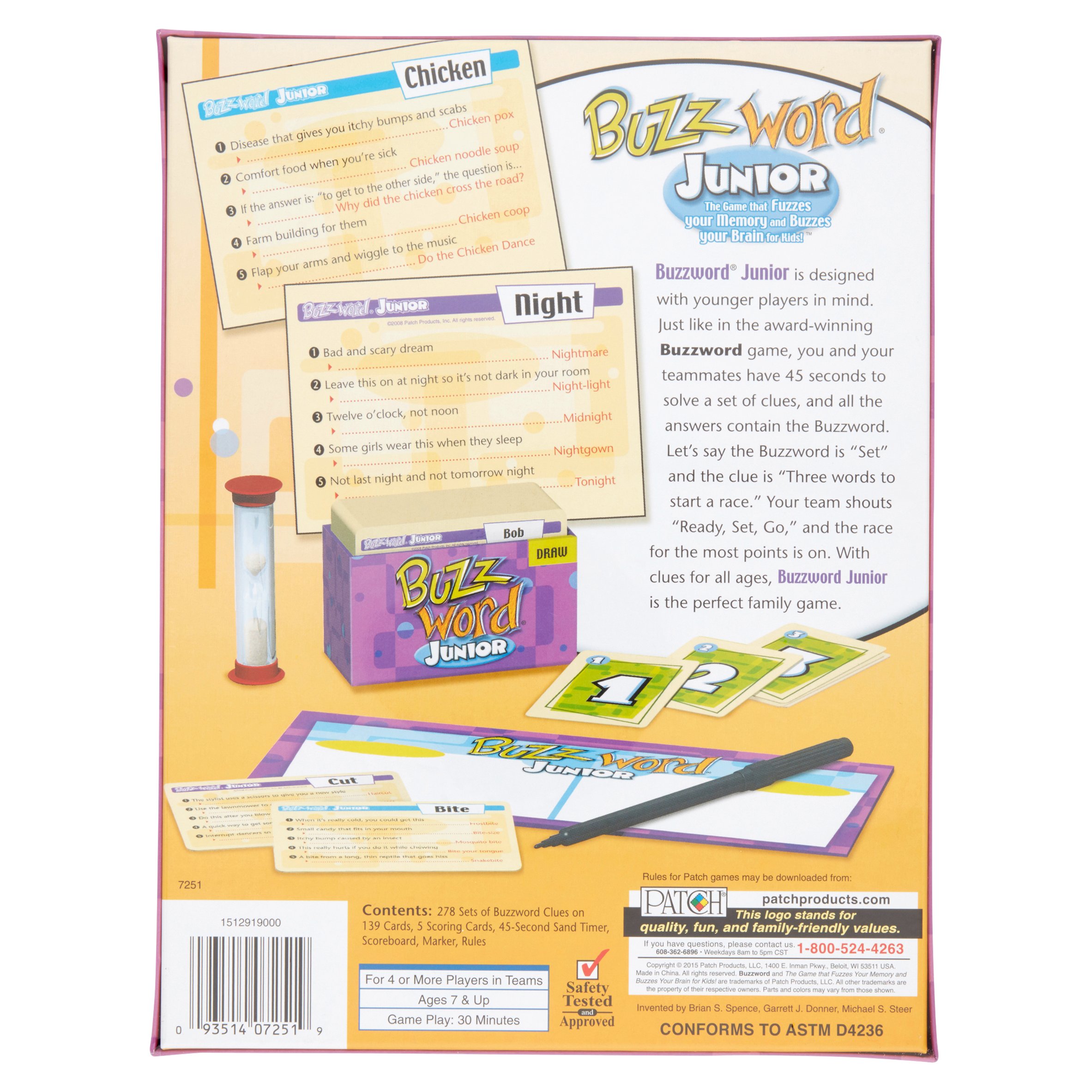 Patch Buzz Word Junior Game Ages 7 & up - image 4 of 5
