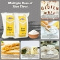 thumbnail image 2 of Rani Rice (White) Flour 32oz 2lbs (908g) ~ All Natural | Gluten Friendly | Vegan | NON-GMO | Kosher | Indian Origin, 2 of 7