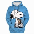 thumbnail image 2 of Sudadera con capucha Heartstopper Primavera/Otoño 2024 Ropa estética para mujer Sudadera con capucha gráfica de dibujos animados de Snoopy Sudadera Harajuku, 2 of 5