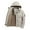 Beige, variant on Jackets for Men,Winter Warm Thickened Down Alternative Coat for Business Casual Outdoor Windproof Comfortable Lightweight Jacket,Mens Winter Coats,Size:XXL