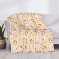 thumbnail image 3 of Uemuo Cute Duck And Flower Printed Throw Blanket for Couch, Fluffy Fuzzy Blankets for Bed, Sofa, Cozy Flannel Faux Fur Blanket-40"x30", 3 of 6