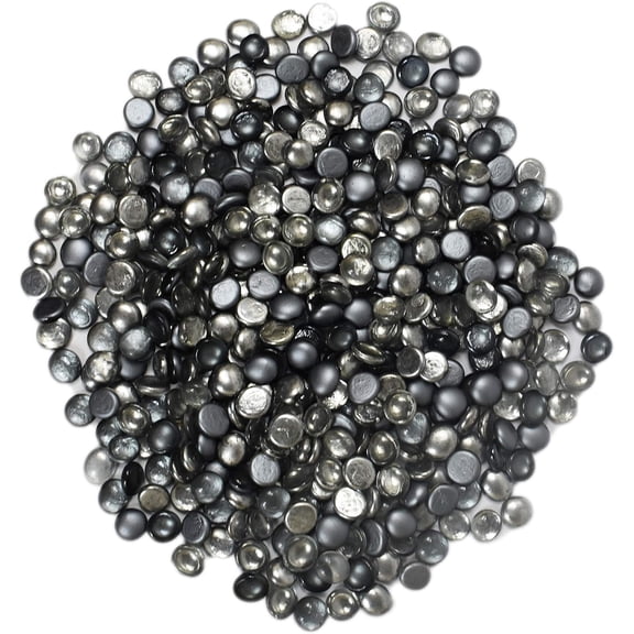 Around 2 Pounds of Decorative Stones Perfect for Aquariums, Vase Fillers, Table Scatter, Scrapbooking and Much More! Beautiful Gems! (Panacea Grey Mix)