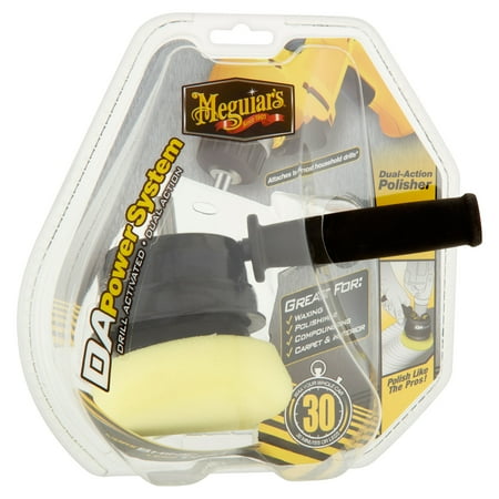 Meguiar's DAPower System Drill Activated Dual Action Polisher