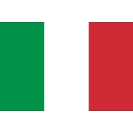 Italy Flag Decal Sticker - 6 inches wide