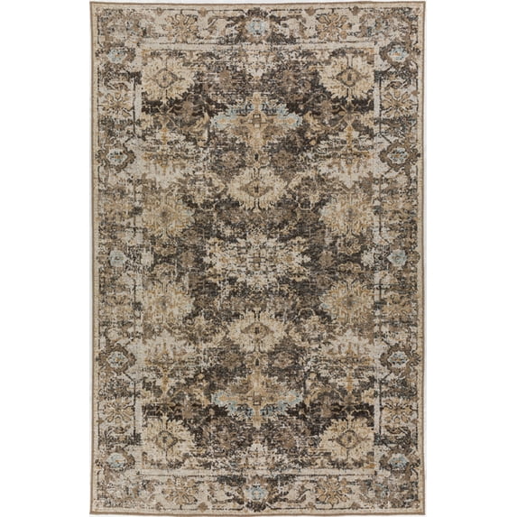 Dalyn Mercier Area Rug MR6 Mr6 Mocha Mocha Diagonals Diamonds 9' 4" x 13' 2" Rectangle