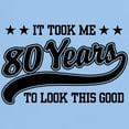 thumbnail image 3 of CafePress - Funny 80Th Birthday Light T Shirt - Men's Classic Graphic T-Shirt, 3 of 4