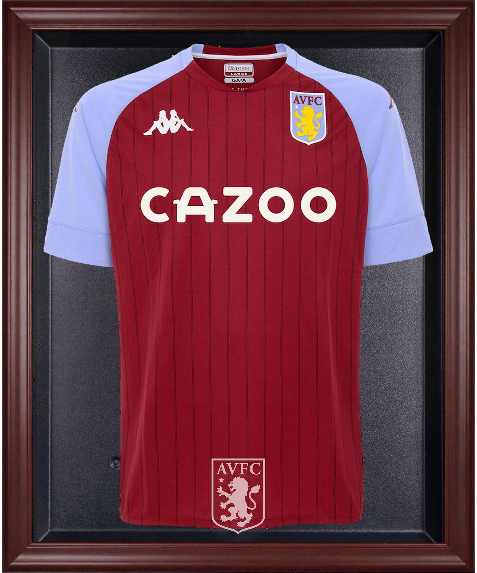 Kappa KAPPA Aston Villa FC Training Football Shirt Size L Mens Red Short Sleeves 