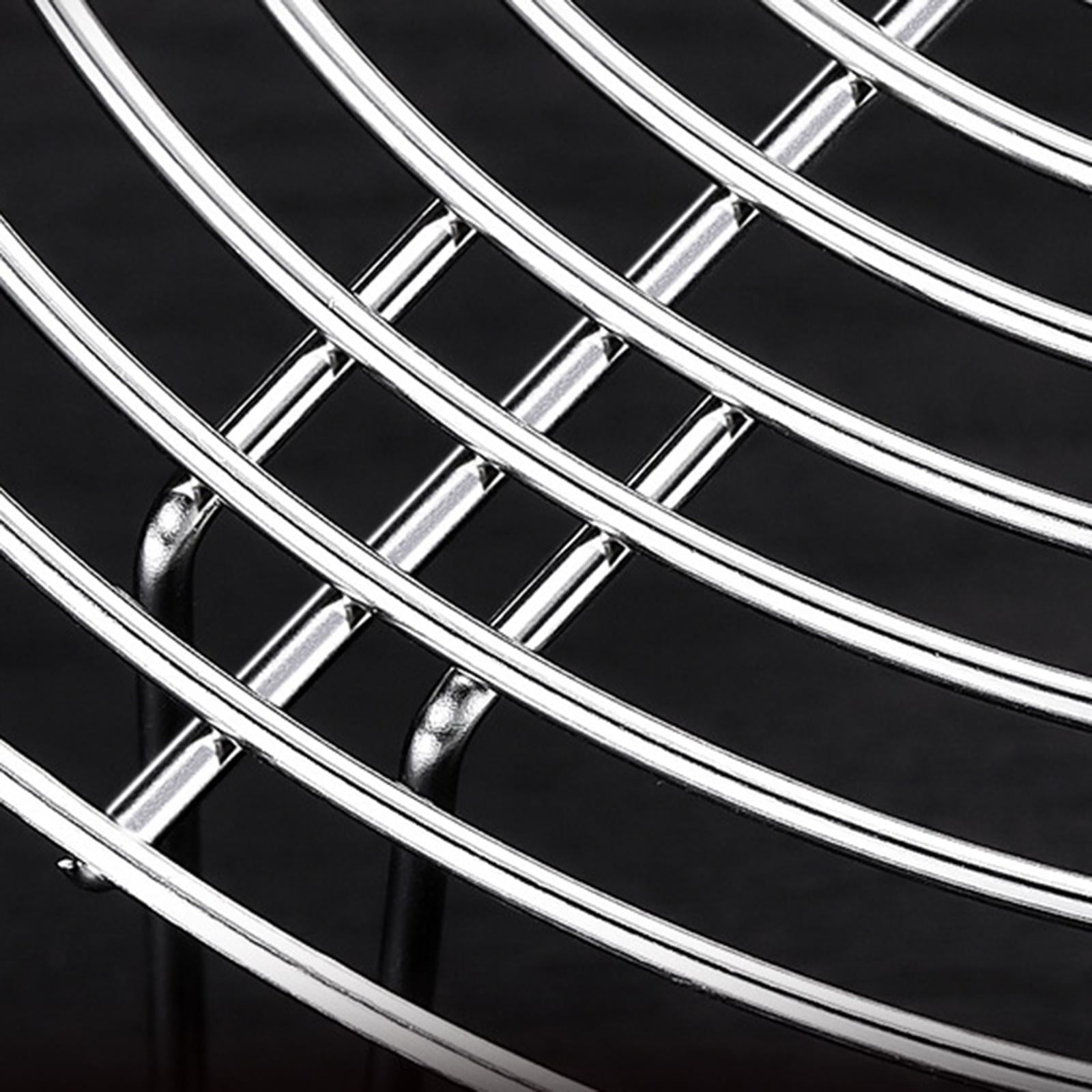 Round Cooling Rack Round Stainless Steel Steamer Rack for Pot Air Fryer Oven 8.66inch