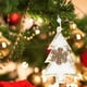 thumbnail image 1 of Adornos navideños, adornos navideños, regalos navideños, adorno navideño de madera dorada, árbol de Navidad, estrella, corazón, copo de nieve de terciopelo, decoración festiva, accesorios colgantes, l, 1 of 6