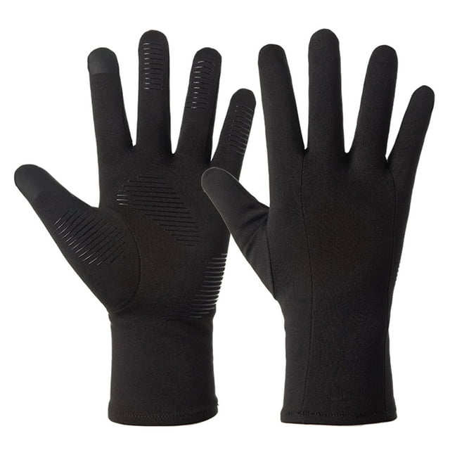 Glove M Size Windproof/ Water Resistance Design Winter Warm Plush Lining N-on-slip Touching Screen For Running Sport Bike Riding