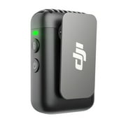 DJI Mic 2 Transmitter (Shadow Black), Wireless Microphone, 14-Hour Internal Recording, Magnetic Attachment, Bluetooth Microphone, 128GB Memory, Editing Software (YouTube, Vlogs)(Bulk Packaging)