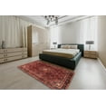 thumbnail image 4 of Ahgly Company Indoor Rectangle Traditional Cherry Red Persian Area Rugs, 8' x 10', 4 of 6