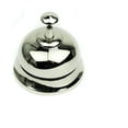 thumbnail image 3 of Solid Brass Desk Bell (Nickel Polished), 3 of 5