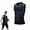 Black, variant on Compression Shirt Men, Shaping Sleeveless Vest, Men Sport Running Moisture Wicking Dry Fit Breathable Sleeveless Gym Shirt
