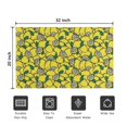 thumbnail image 5 of Yellow Lemon Fruit Slices Door Rugs,Washable Non Slip Door Mats Indoor,Decorative Door Mats,Entry Mat Indoor for Entrance,Bedroom,Kitchen,Bathroom,20"x32", 5 of 6