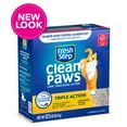 Fresh Step Clean Paws Triple Action Scented Litter, Clumping Cat Litter