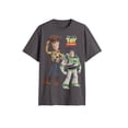 thumbnail image 5 of Toy Story, Men's & Big Men's Graphic Tee, Woody n' Buzz, Sizes S-3XL, 5 of 5