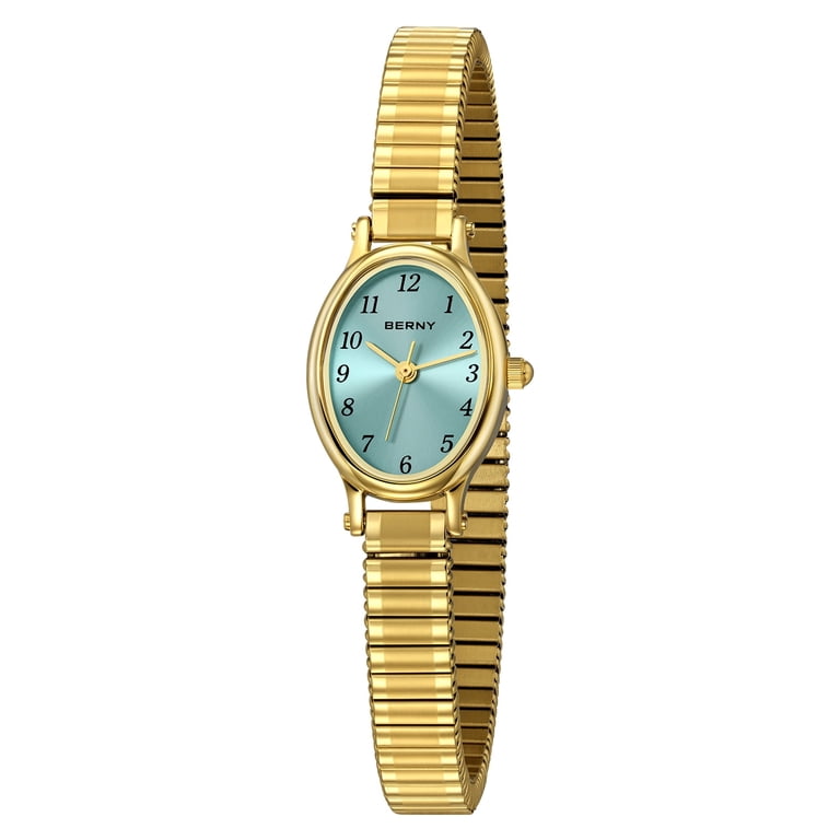 Vintage Oval Analog Quartz Wristwatch Water Resistant 30m Vintage Womens Quartz Watch, Oval Analog Wristwatch ... From  main image 3