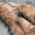 thumbnail image 6 of Furryvalley Faux Fur Trim Fur Ribbon Craft Furry Stripe for Slippers Slides Fringe 2 Yards (Dusty Pink), 6 of 7