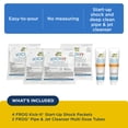 thumbnail image 3 of FROG Kick-It and Pipe & Jet Cleanser for Swim Spas - Start-Up Chlorine Shock and Multi Dose Deep Clean Purge Cleaner - Swim Spa Set Up & Treatment - Fresh Start Bundle+, 3 of 6