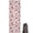 Two-Tone Chocolate Pink Donut Light Pink Grid Pattern, variant on 74x26 Inch Yoga Towel, Sweat Absorbent Non-Slip Mat for Hot Yoga, Pilates & Fitness,Two-Tone Chocolate Pink Donut Light Pink Grid Pattern