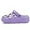 Purple-f, variant on Gardener Platform Clogs Slippers Mules High Heels Wedge Sandals Red Comfort Shoes for Women